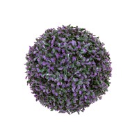 Sfera Decorativa EUROPALMS in Erba Artificiale Rosa Ø22cm per Esterni