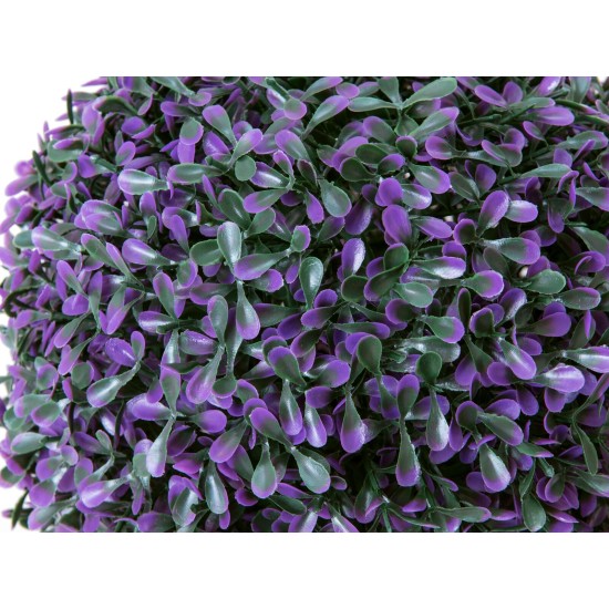 Sfera Decorativa EUROPALMS in Erba Artificiale Rosa Ø22cm per Esterni