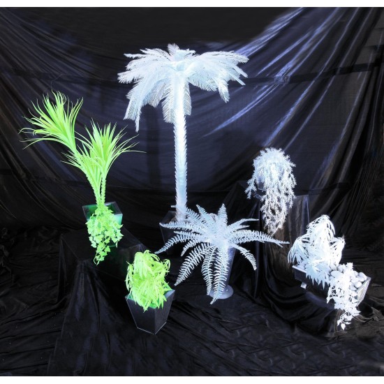 Felce Boston Bianca Artificiale EUROPALMS - 60 cm, Ideale per Decorazioni da Esterno