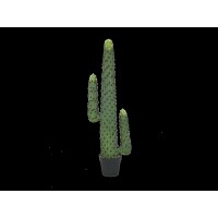 Cactus Messicano Artificiale EUROPALMS 117 cm - Decorazione in Plastica Verde per Esterno