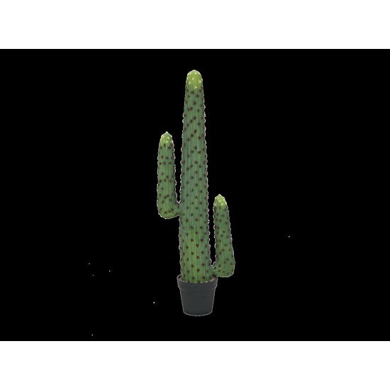 Cactus Messicano Artificiale EUROPALMS 117 cm - Decorazione in Plastica Verde per Esterno