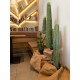 Cactus Messicano Artificiale EUROPALMS 117 cm - Decorazione in Plastica Verde per Esterno