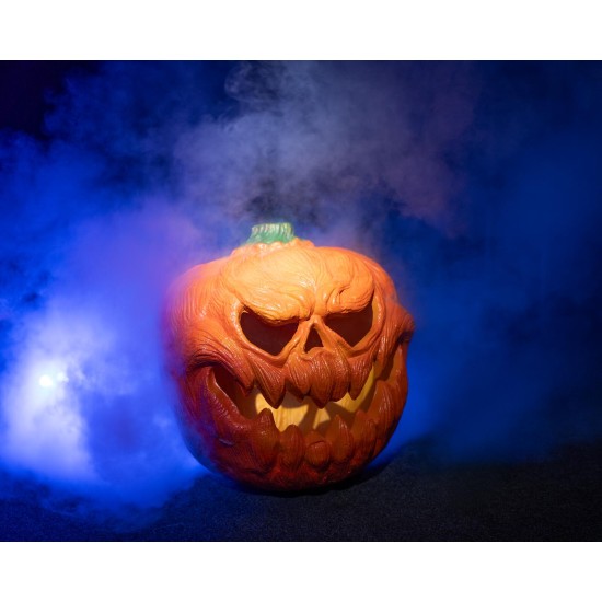 EUROPALMS Zucca LED di Halloween 18 cm - Luce Rossa Fluorescente, Funzionamento a Batteria
