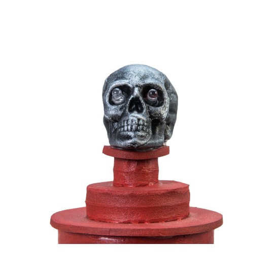 EUROPALMS Idrovolante Halloween Animato con Effetti Luce e Suono - 28x13x13cm