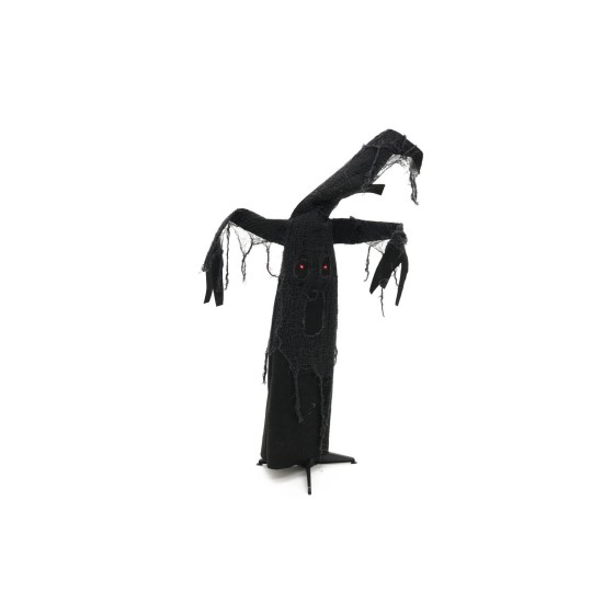 Albero Animato di Halloween EUROPALMS 110 cm con Effetti Sonori e Luci LED