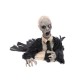 EUROPALMS Zombie Animato 43 cm - Effetto Luce e Suono per Halloween