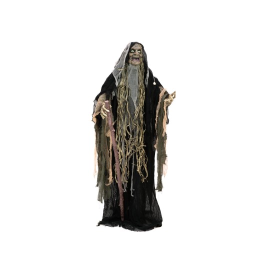 Figura Animata Halloween EUROPALMS Hellxunar con Effetti Luce e Suono