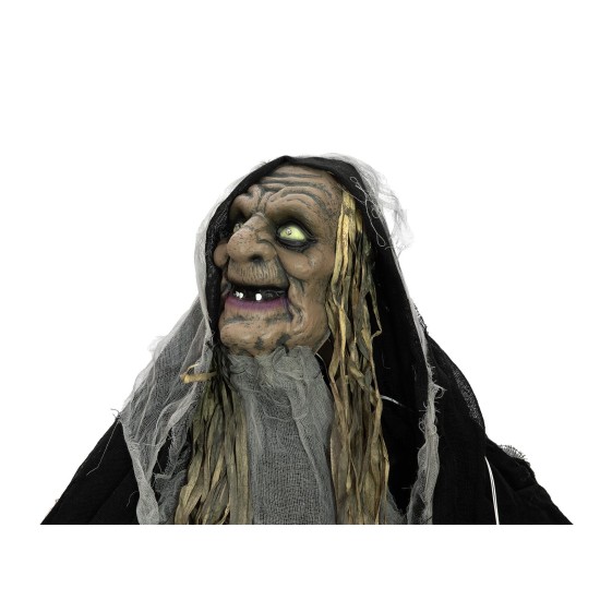 Figura Animata Halloween EUROPALMS Hellxunar con Effetti Luce e Suono