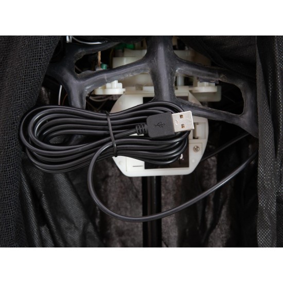 Figura Animata Halloween EUROPALMS Hellxunar con Effetti Luce e Suono