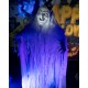 Strega di Halloween Animata Europalms con Effetti Luce e Suono, 170 cm