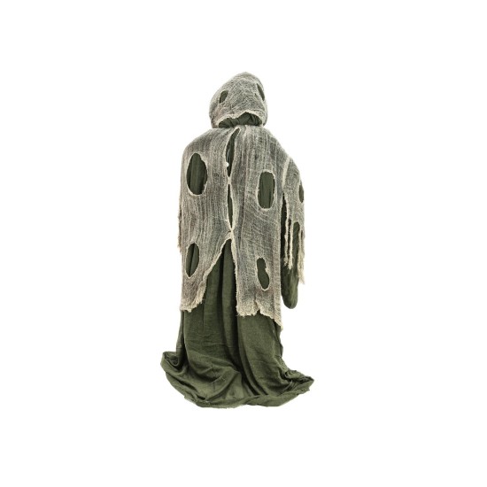Figura Animata Halloween EUROPALMS: Strega Verde con Effetti Luce e Suono - 145x70x66 cm
