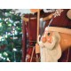Statua Babbo Natale Metallica 195cm con Movimento - EUROPALMS