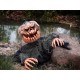 Figura Halloween EUROPALMS Zucca Mostro Animata 50 cm con Luci, Suoni e Movimento – Decorazione con Sensore