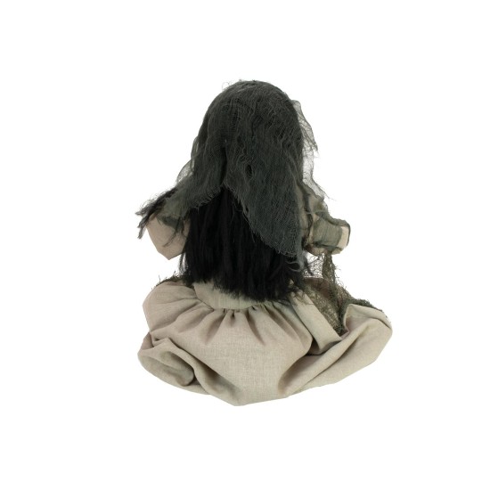 Bambola fantasma danzante Halloween EUROPALMS con luci e suoni, altezza regolabile 46-80 cm