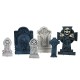 Set di Lapidi Decorative per Halloween - EUROPALMS Cimitero