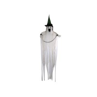 Fantasma Animato EUROPALMS 183 cm con Effetti Luminosi e Sonori per Halloween