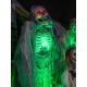 EUROPALMS Angelo della Morte Animato con Effetti di Luce e Suono, 160 cm - Decorazione di Halloween