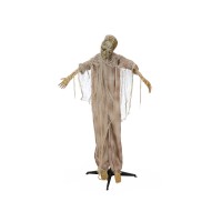 Figura di Halloween Mummia Animata con Effetti Luce e Suono - 160 cm | EUROPALMS