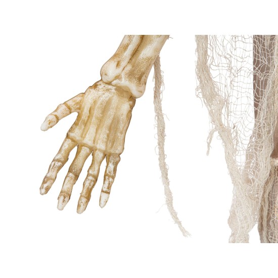 Figura di Halloween Mummia Animata con Effetti Luce e Suono - 160 cm | EUROPALMS