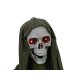 EUROPALMS Scheletro Animato con Mantello Verde - Figura di Halloween 170 cm