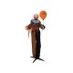 Clown Animato di Halloween con Palloncino e Effetti Speciali - EUROPALMS, 166 cm