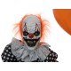 Clown Animato di Halloween con Palloncino e Effetti Speciali - EUROPALMS, 166 cm