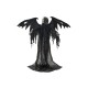 Decorazione Halloween Angelo Nero 175x100x66cm