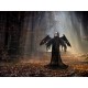 Decorazione Halloween Angelo Nero 175x100x66cm