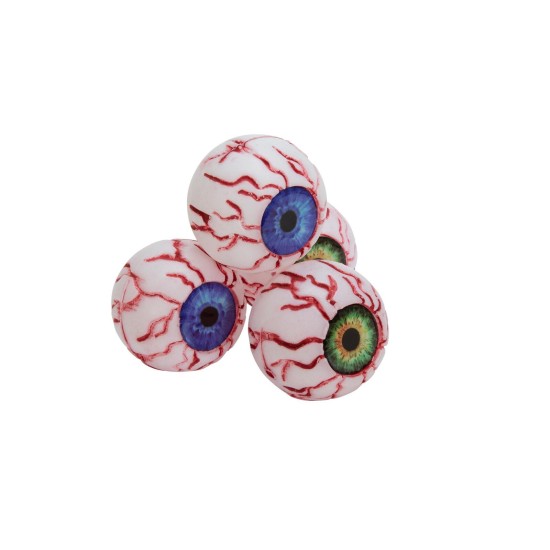 Set di 4 Occhi Artificiali per Decorazioni di Halloween Ø 5 cm - EUROPALMS