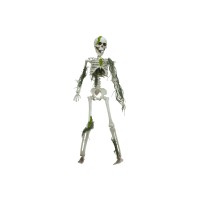 Scheletro di Halloween 40 cm EUROPALMS con Muschio - Decorazione Mobile