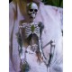 Scheletro di Halloween 40 cm EUROPALMS con Muschio - Decorazione Mobile