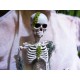 Scheletro di Halloween 40 cm EUROPALMS con Muschio - Decorazione Mobile