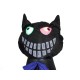 EUROPALMS Gatto Gonfiabile Halloween con Zucca, 183 cm - Decorazione Autogonfiabile per Esterni
