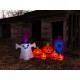 Decorazioni Halloween Gonfiabili Fantasmi e Zucche 244cm