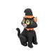 Figura Gonfiabile Halloween Gatto Fluorescente - EUROPALMS 122 cm
