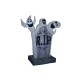 Figura Gonfiabile Halloween con Lapide e Fantasmi Illuminati - 183 cm