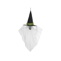 EUROPALMS Fantasma Animato con Effetti Luce e Suono per Halloween, 110cm