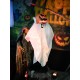 EUROPALMS Fantasma Zucca Animata 110cm con Effetti Luci e Suoni per Halloween