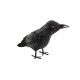Corvo Decorativo EUROPALMS Halloween, 18cm - Elemento Scenografico Misterioso