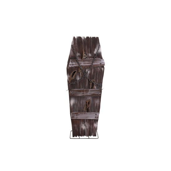 Cofano Halloween Animato con Effetti Luce e Suono - EUROPALMS 155cm