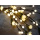 Arco Decorativo Camellia EUROPALMS con 100 LED Bianco Caldo, 50cm