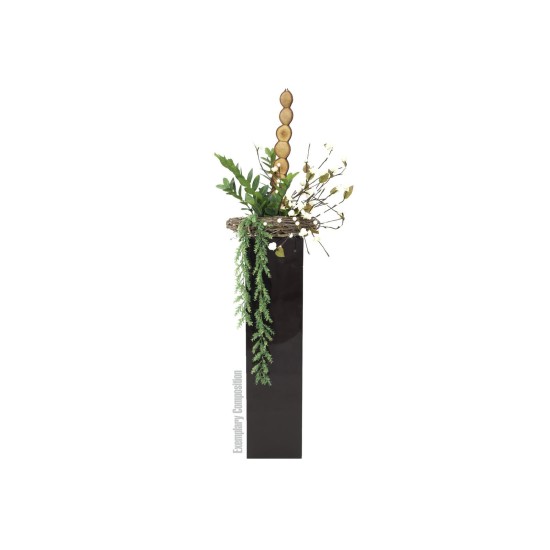 Arco Decorativo Camellia EUROPALMS con 100 LED Bianco Caldo, 50cm