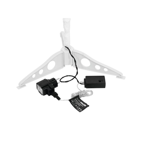 Albero Design EUROPALMS con LED Bianco Freddo 120cm - Proiettore LED Scenografico