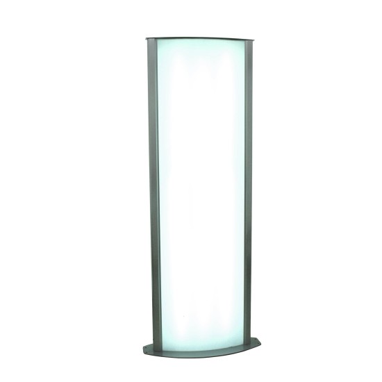 EUROPALMS Lightbox Grande 200x80cm - Colonna Luminosa a LED Doppia Faccia