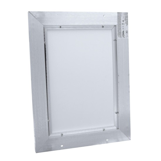 EUROPALMS Billboard Luminoso A2 in Alluminio - Cornice a Scatto ed Effetto Luce