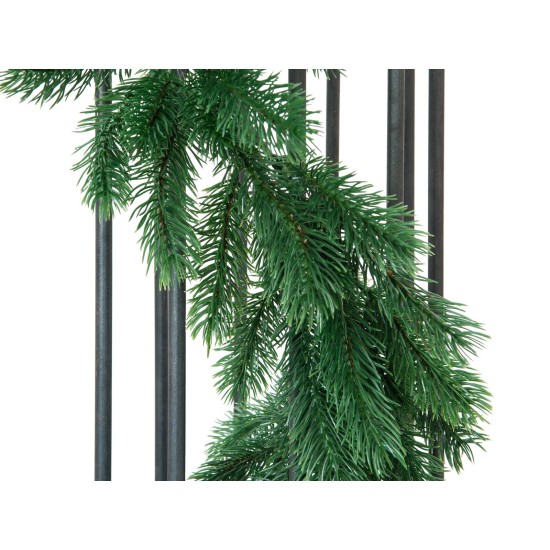 Ghirlanda di Abete EUROPALMS 180cm: Decorazione Artificiale Versatile per Interni ed Esterni