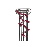 Ghirlanda EUROPALMS con Bacche Rosse 180cm - Decorazione Flessibile e Realistica