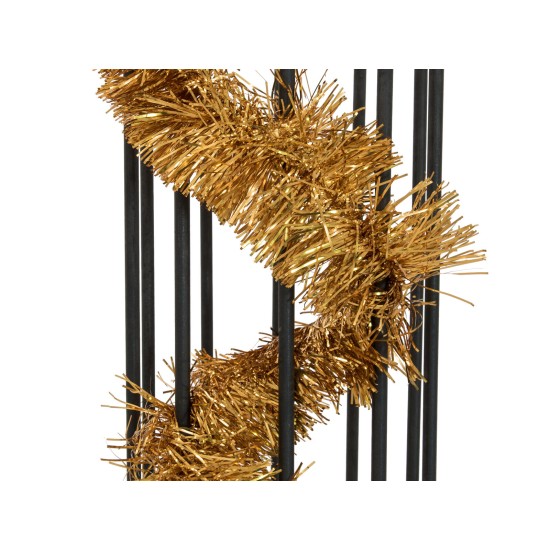 Ghirlanda Natalizia EUROPALMS Tinsel Oro Metallizzato 12,5x270cm per Decorazioni Alberi