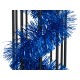 Ghirlanda Metallizzata EUROPALMS Blu 12,5x270cm - Decorazione Voluminosa per Alberi