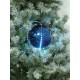 EUROPALMS LED Snowball 15cm Blu Scuro - Effetto Luce LED per Interni
